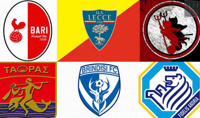 Calcio pugliese, ecco la classifica delle squadre di maggior successo della storia